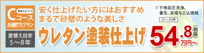 ウレタン塗装仕上げ